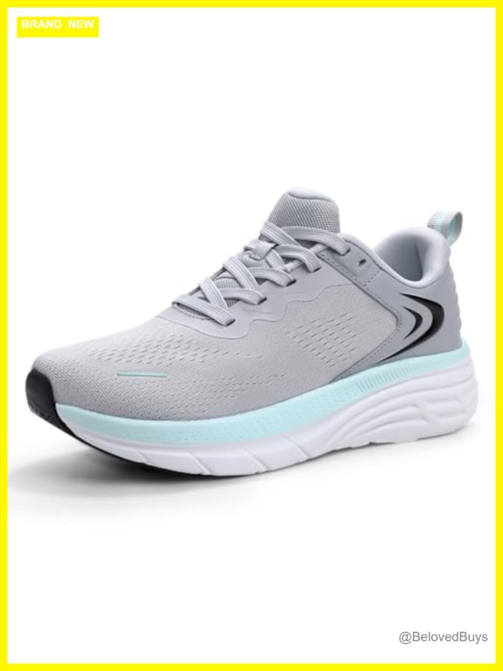 Women's Wide Toe Box Walking Shoes Non Slip Athletic Sneakers Cushioning